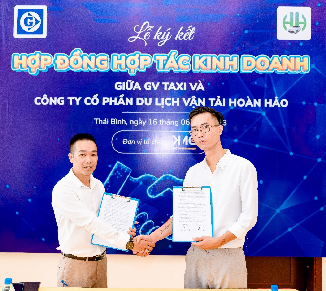 Taxi Thái Bình: GV Taxi và Hoàn Hảo hợp tác kinh doanh